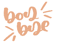 Lettering Ugh Sticker
