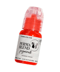 Orange Crush Luxe Sticker by Perma Blend