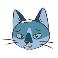 Cartoon Cat Sticker