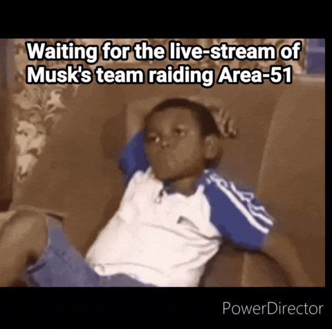 sprunt waiting president musk area-51 GIF