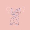 Women Empowerment Pink GIF by silviarossana