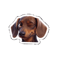 Dachshund Agree Sticker