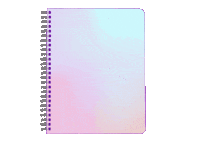 Pastel Notebook Sticker