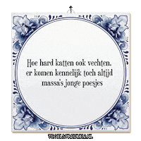 Geluk Wijsheid Sticker by Tegelspreuken.nl