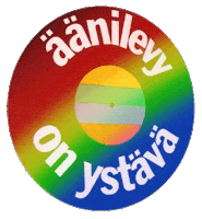 Äänilevyonystävä Sticker by Meltdown Deejays
