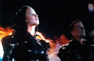 katniss everdeen the girl on fire GIF