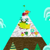 olobobtop happy fun animation tv GIF