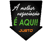 Justoimoveis black week aqui black week Sticker