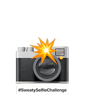Sweaty Selfie Sticker by growwithjo