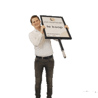 Leon Makelaar Sticker by Van Laarhoven Makelaardij