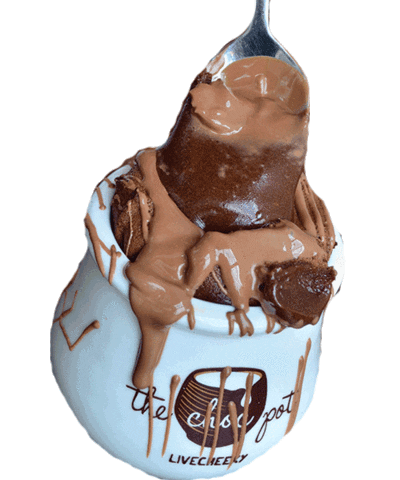 happy fun Sticker by The Choc Pot