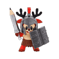 Fire Warrior Sticker by NIEC Indonesia