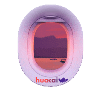 Indonesia Plane Sticker by Huakai