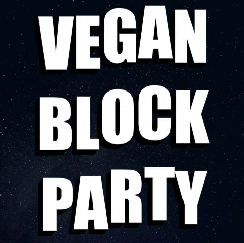 veganblockparty giphygifmaker vegan vbp miamivegan GIF