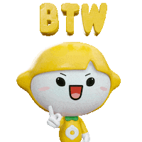 3D Lemon Sticker
