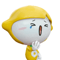 Sleepy 3D Sticker