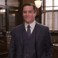 Yannick Bisson Reaction GIF by Murdoch Mysteries