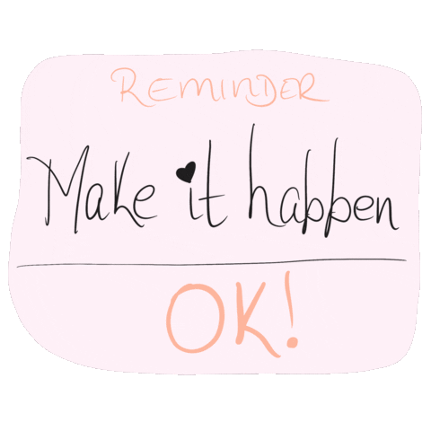 Reminder Hazlo Sticker by Liry Rivas