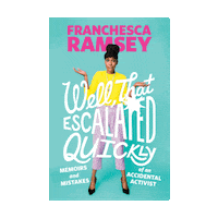 franchesca ramsey book Sticker by chescaleigh
