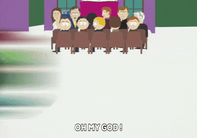 surprise chair GIF by South Park 