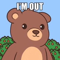See Ya Goodbye GIF by BEARISH