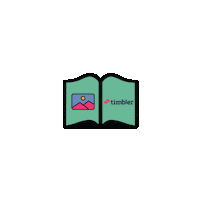 Timbler memories calendar photobook timbler Sticker