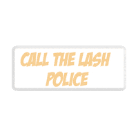 Police Lash Sticker by Forabeli Beauty