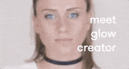 cute yes makeup glow highlight GIF