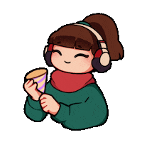Happy Party Sticker by Lofi Girl