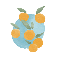 Art Orange Sticker by katlyn boone