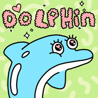 Dolphin Animales GIF by GIPHY Studios 2021
