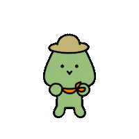 산 Sticker