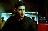 Angry Mahesh Babu GIF