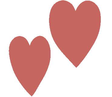 Heart 赤 Sticker