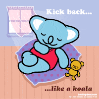 sleep kick GIF