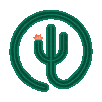 hellorangerusa cactus national parks national park find your ambassador Sticker