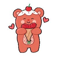 In Love Heart Sticker