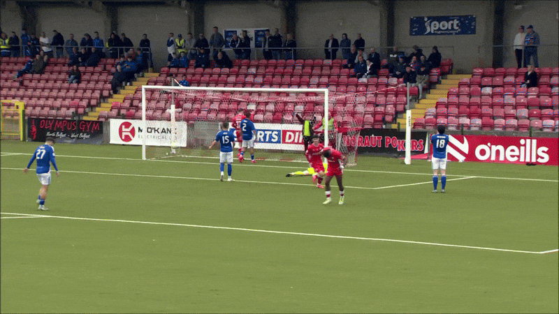 High Five Well Done GIF by Cliftonville Football Club