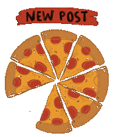 Pizza_arti new pizza new post post Sticker