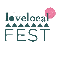 lovelivelocal festival local fest cape cod Sticker