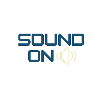 Turn Up Sound Sticker by CLANEO
