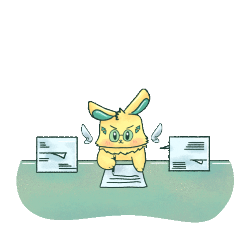 Work Hard Sticker by Milikumi