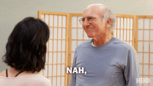 Episode 7 Yoga GIF by Curb Your Enthusiasm