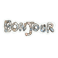 Good Morning Bonjour Sticker