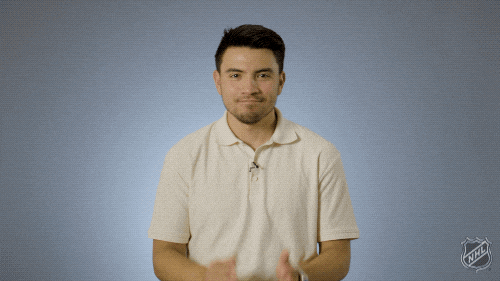 Ice Hockey Applause GIF by NHL