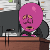 Sad Work GIF by Octo Gaming