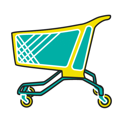marketingcarttec giphyupload shopping carro supermarket Sticker