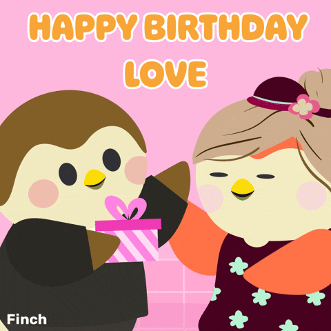 Happy Birthday Love GIF by Finch Care
