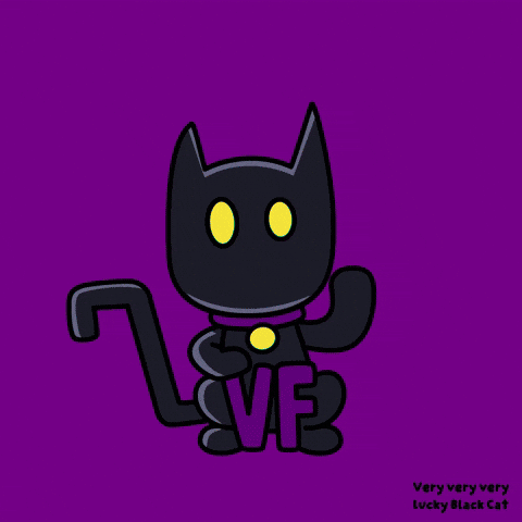 Black Cat GIF by VeeFriends