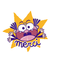EditionsAuzou thanks merci bd rigolo Sticker